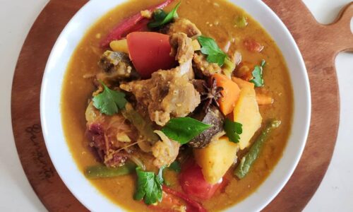 Lamb Dalcha  (Indian Lamb Lentil Based Stew)