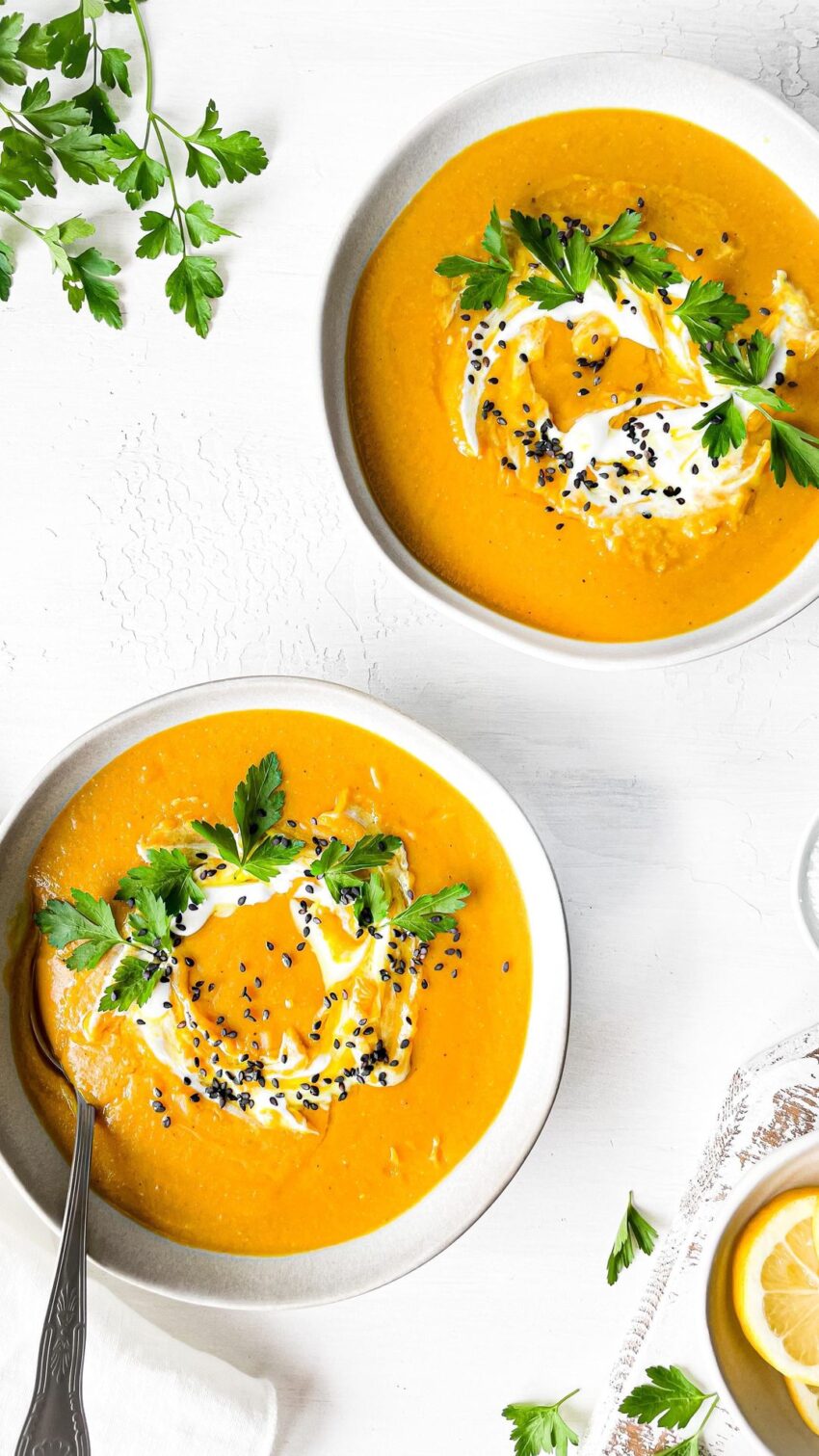 Lebanese Red Lentil Soup