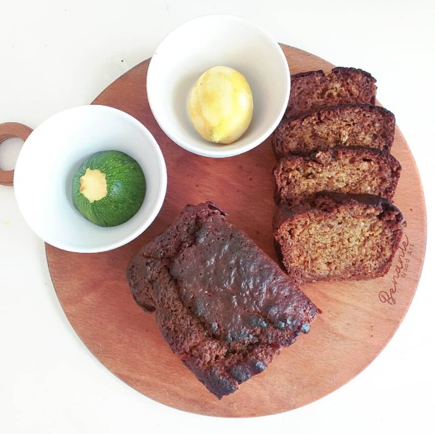 Lemon & Earl Grey Zucchini Bread