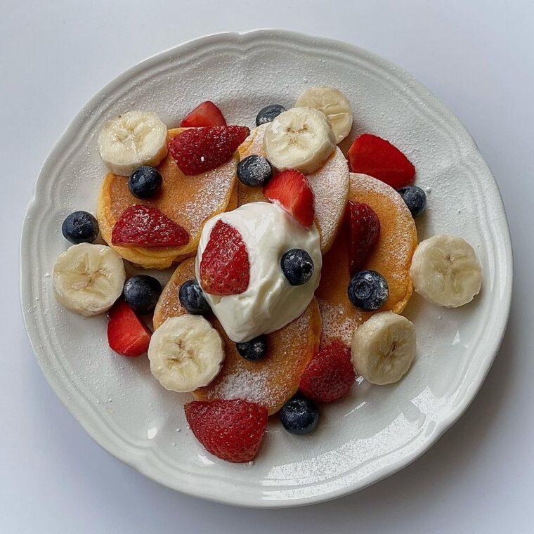 Loaded Soufflé Pancakes