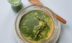 Matcha Latte Baked Oats