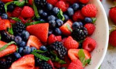 Mixed Berry Fruit Salad