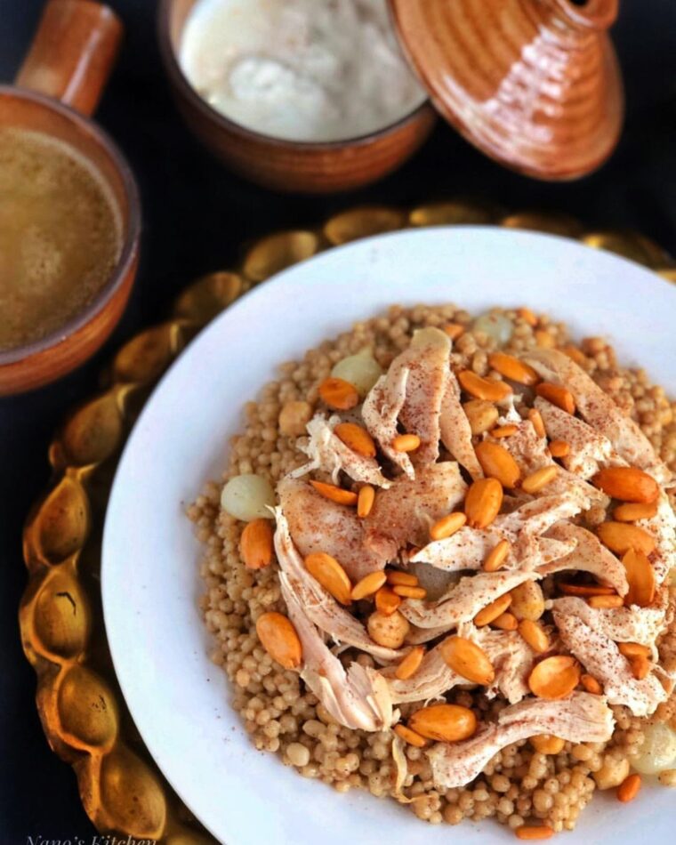 Mughrabiyih ( Lebanese Version Of Couscous)