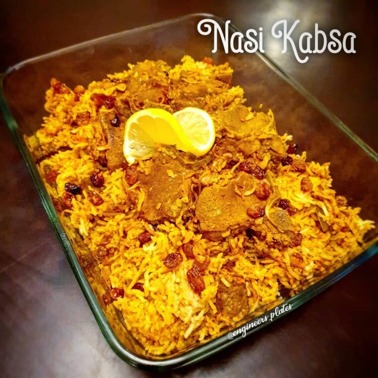 Nasi Kabsa Arab (Arabian Kabsa Rice)