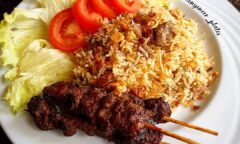 Nasi Kebuli Kambing (Lamb Rice In A Rice Cooker)