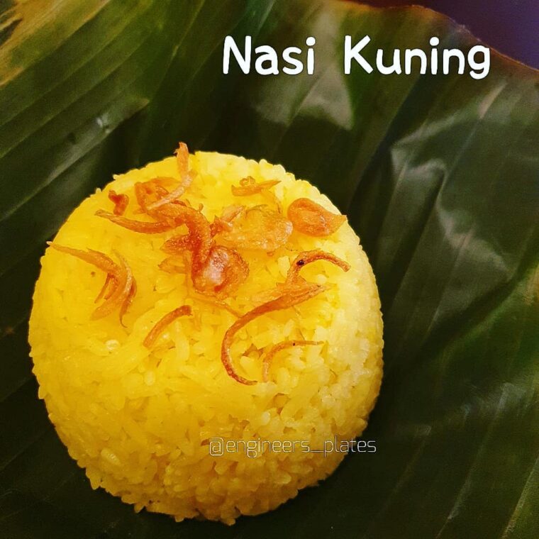 Nasi Kuning (Yellow Rice)