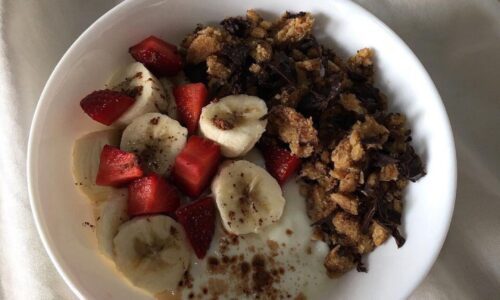 Oat Cookie Dough Yogurt Bowl