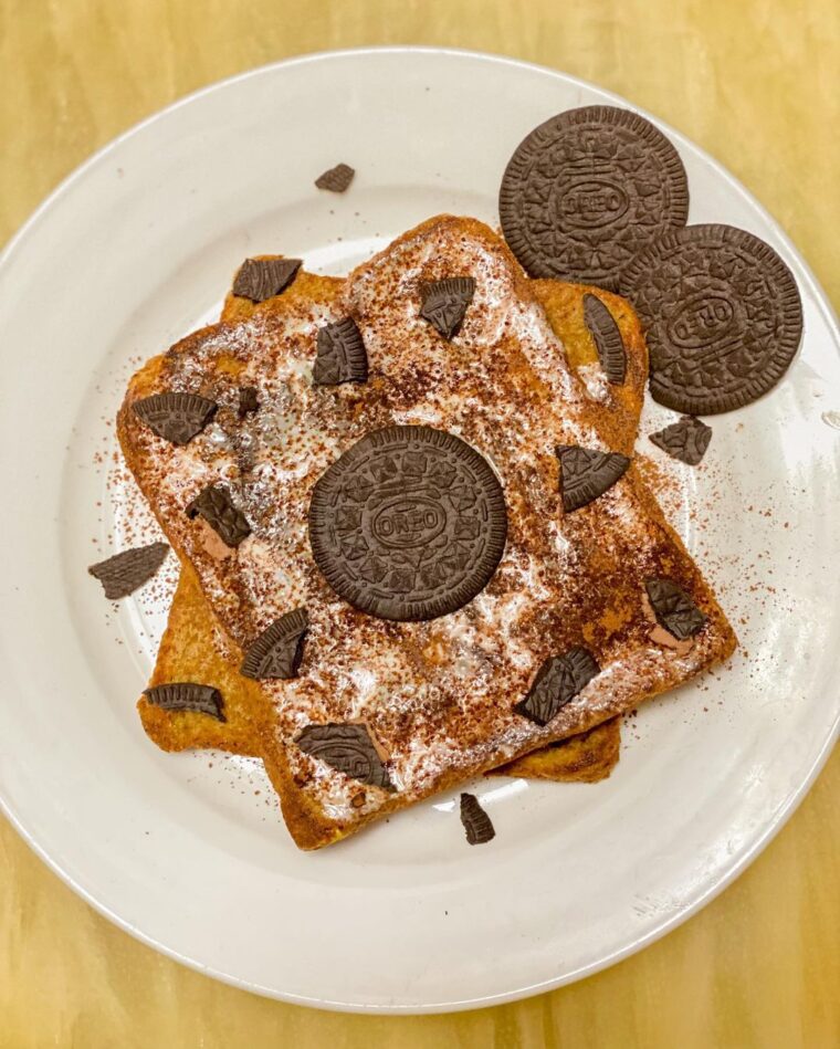 Oreo Tiramisu French Toast