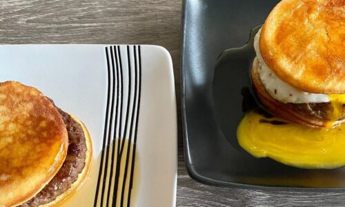 Pancake Burger (Mcgriddles)
