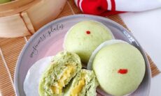 Pandan Steamed Bun