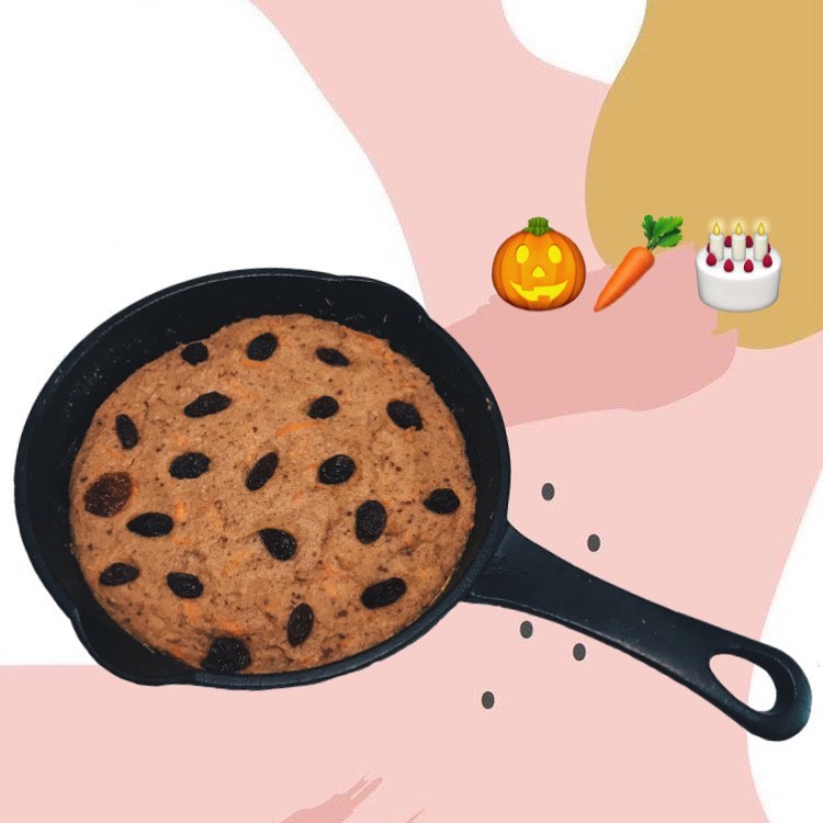 Pumpkin Stuffed Carrot Cake