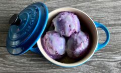 Purple Sweet Potato Ice-cream