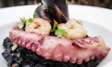 Risotto Al Nero (Squid Ink Risotto)