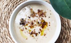 Roasted Cauliflower & Garlic Soup