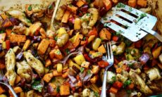 Roasted Veggies & Chicken