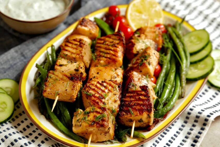 Salmon Kabobs