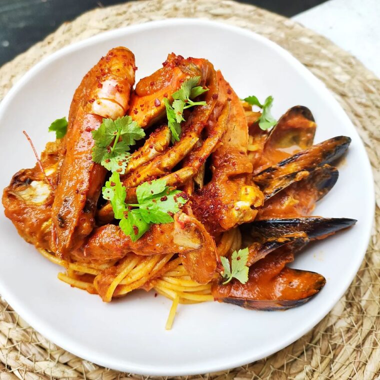 Seafood Spaghetti Marinara