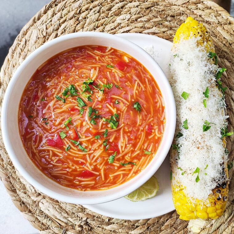 Sopa De Fideo (Mexican Noodle Soup)