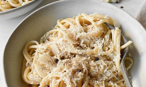 Spaghetti Cacio E Pepe,