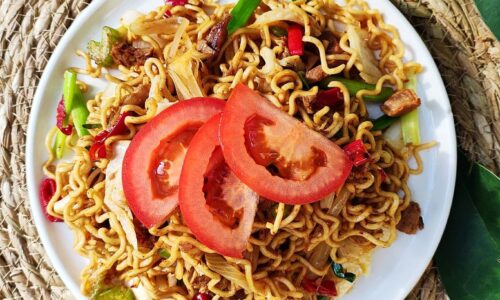 Spicy Leftover Turkey Chow Mien