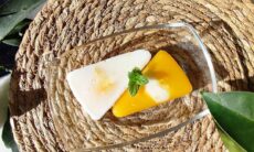 Thai Mango Coconut Jelly (Woon Mamuang)