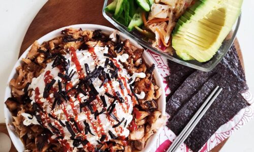 Tiktok Salmon & Rice Bowl