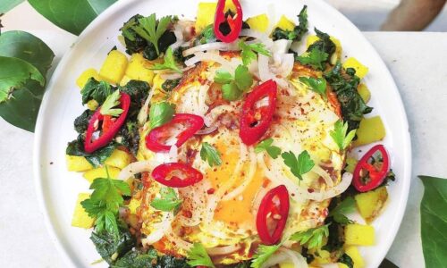 Turmeric Hash & Egg