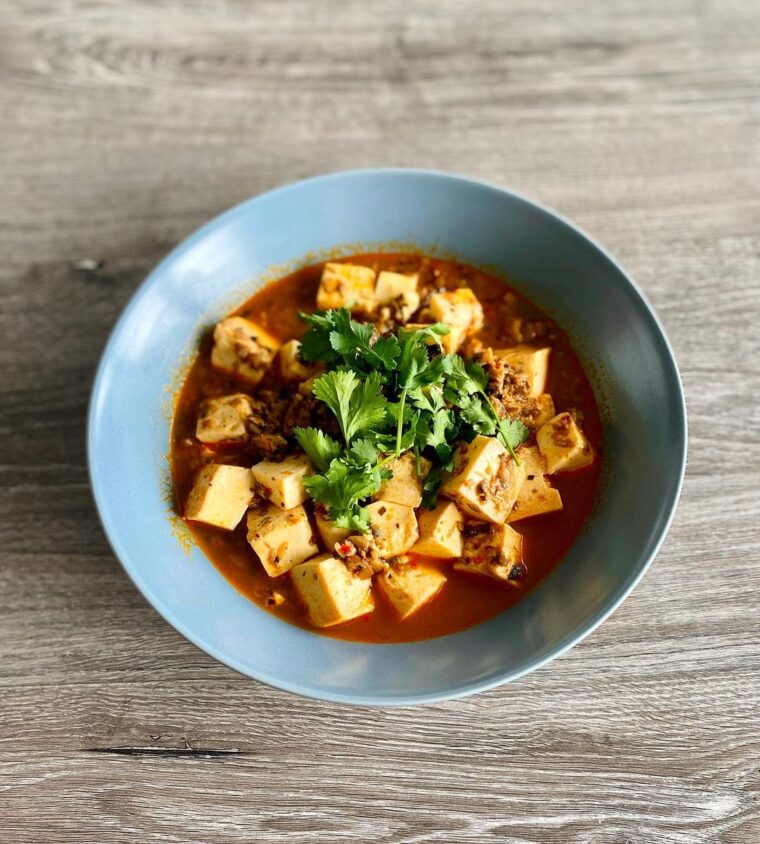 Vegetarian Mapo Tofu