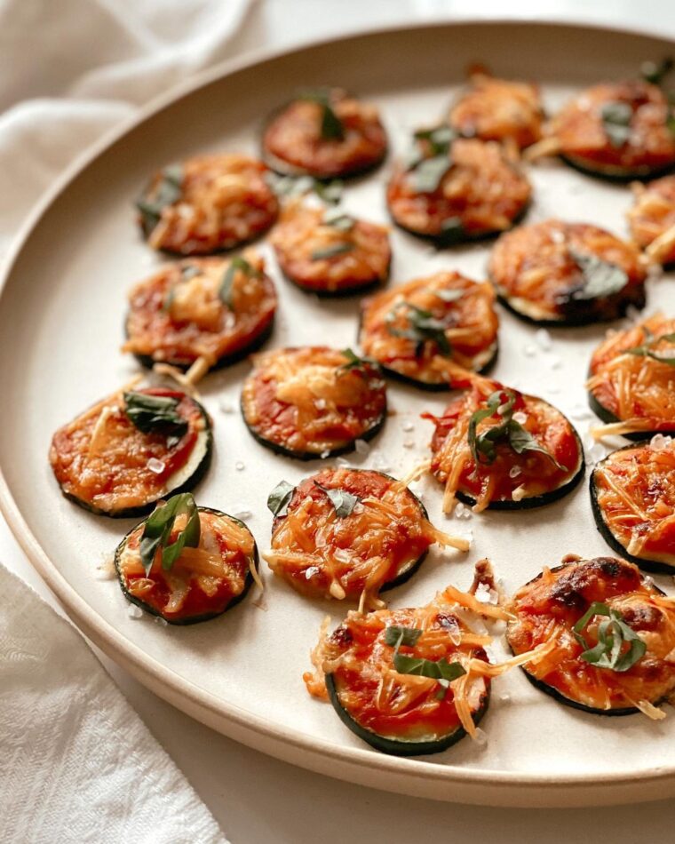 Zucchini Pizza Bites