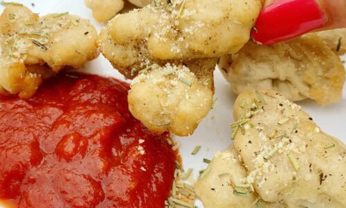 2 Ingredient Dough Garlic Knots