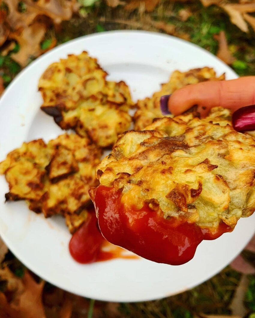 3 Ingredients Airfried Hash Browns