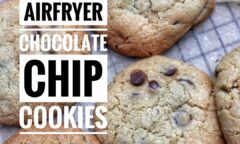 Airfried Choco Chip Cookies