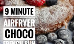 Airfried Choco French Bun