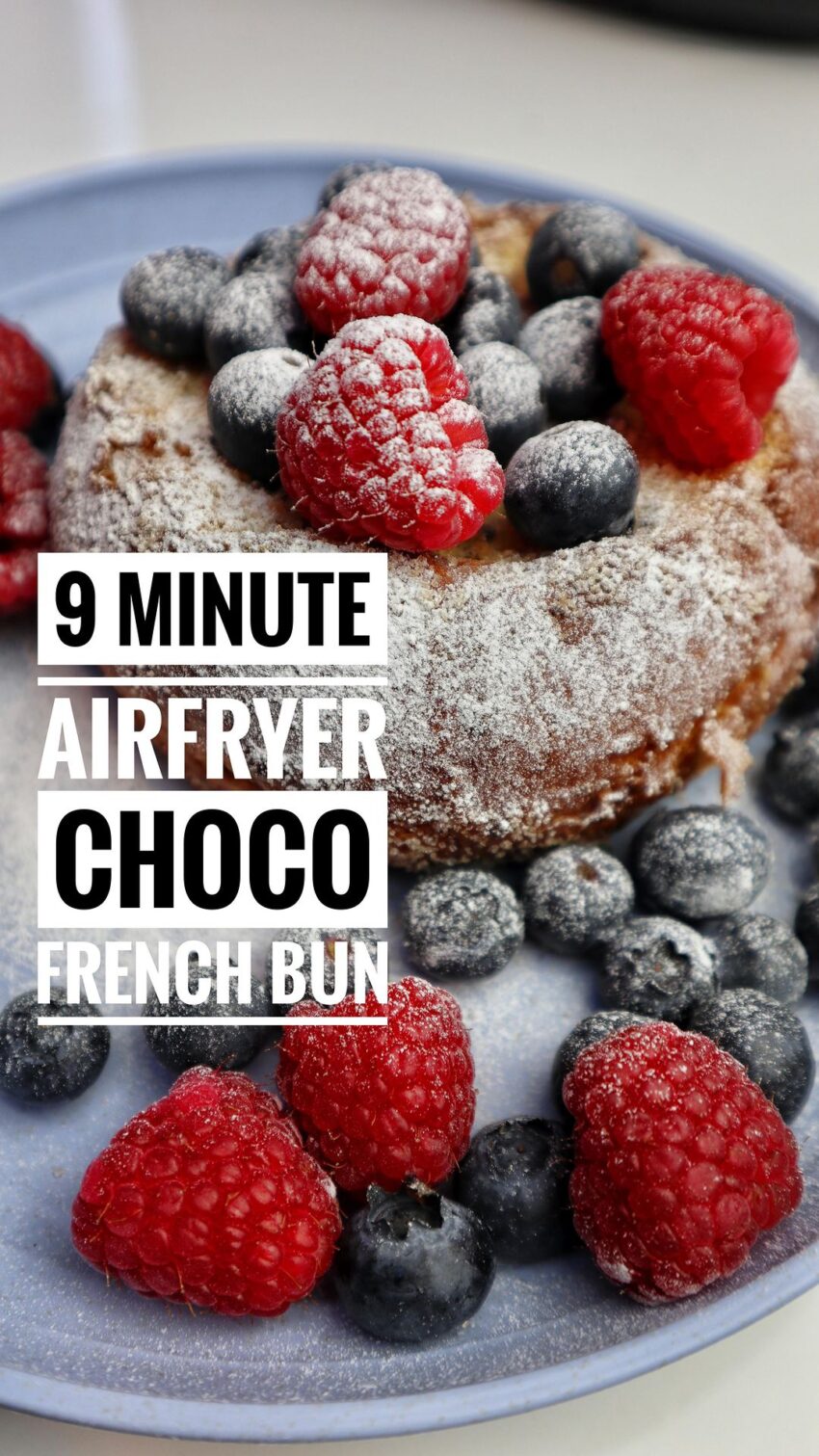 Airfried Choco French Bun