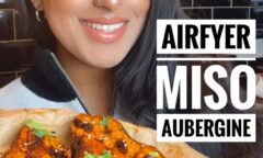 Airfried Miso Aubergine