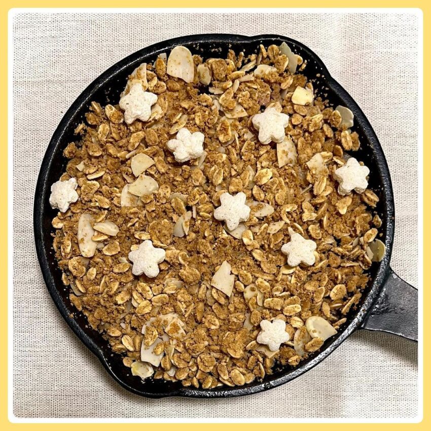 Berries & Pear Crumble
