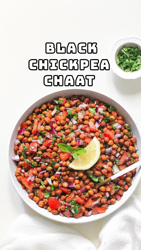 Black Chickpea / Kala Chana Chaat