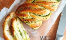 Braided Garlic Bread