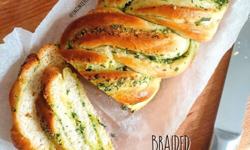 Braided Garlic Bread