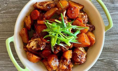 Braised Chicken Wings With Potatoes