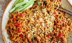 Chicken Noodle With Peanut Sauce
