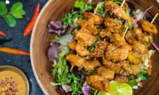 Chicken Satay In Peanut Sauce