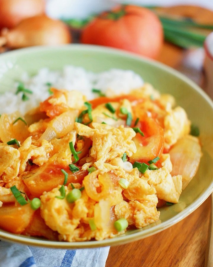 Chinese Egg Tomato Stir Fry