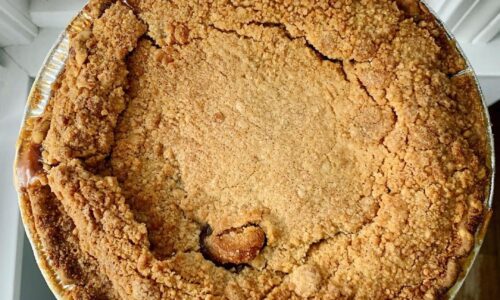 Classic Apple Crumb Pie
