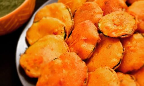 Courgette Bhajis