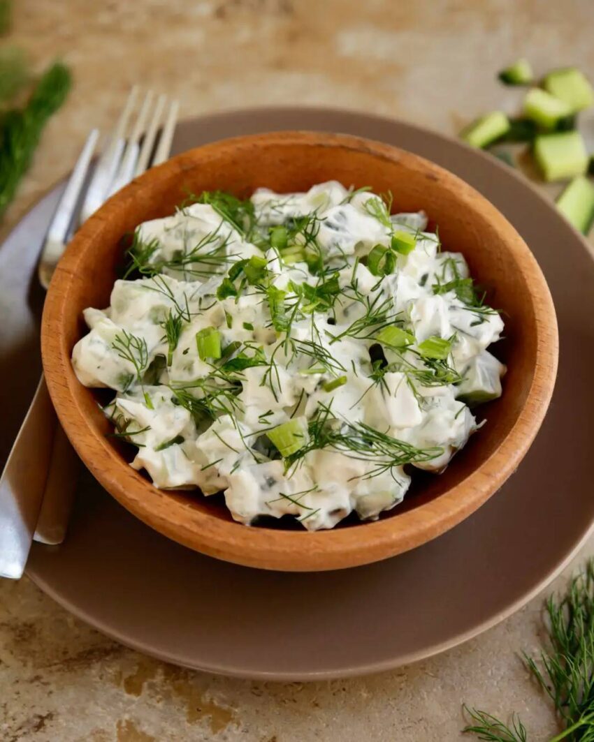 Creamy Cucumber Salad