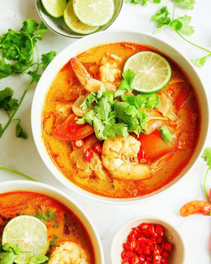 Creamy Tom Yum Goong