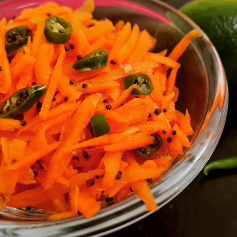 Fiery Carrot Salad