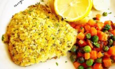 Garlic Parmesan Crumbed Fish