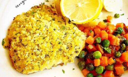 Garlic Parmesan Crumbed Fish